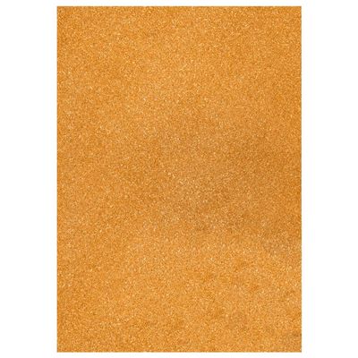 Glitter Cardstock, 200 g/m², One-Sided Glitter, 1 Sheet A4 (Gold)