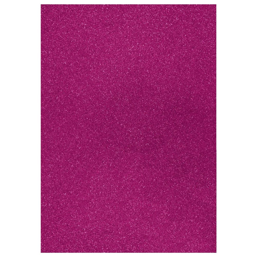 Glitter Cardstock, 200 g/m², One-Sided Glitter, 1 Sheet A4 (Purple)