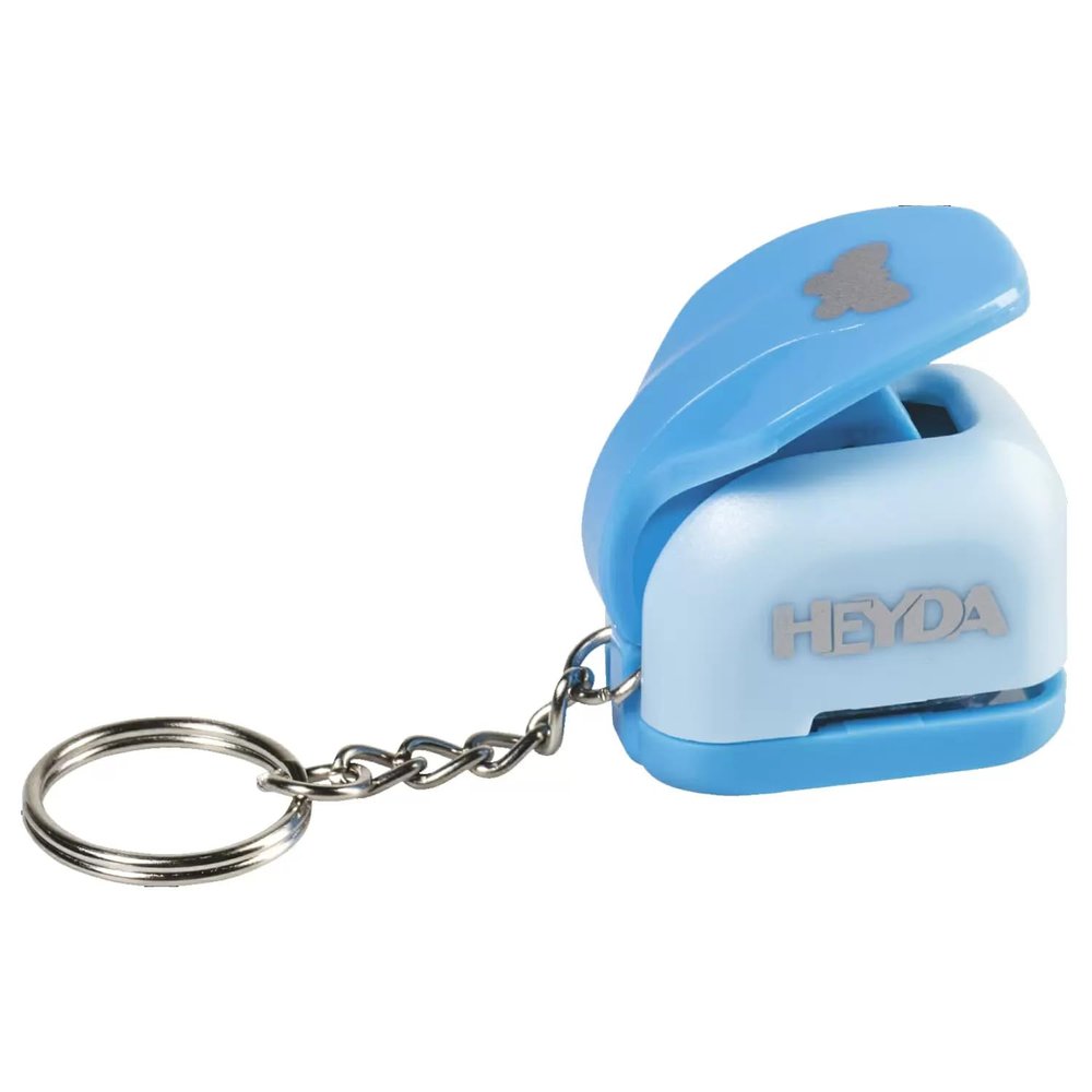 Mini Punch with Keyring, Butterfly Design