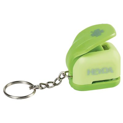 Mini Punch with Keyring, Clover Design