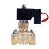 Electric Solenoid Valve with Manual Switch, Female Thread, Waterproof Brass, 220 V, 24 V (DN50, ORDINARY-220VAC) view 1