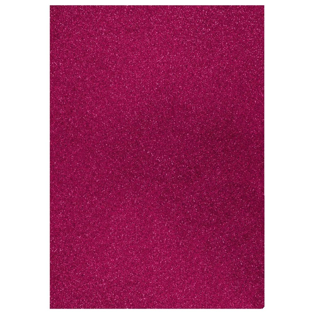 Glitter Cardstock, 200 g/m², One-Sided Glitter, 1 Sheet A4 (Purple)