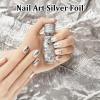 Silver Leaf Cake Decoration view 4