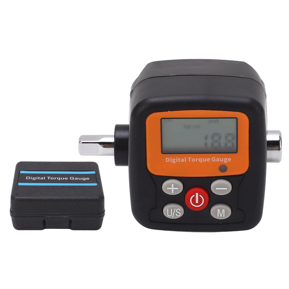 Digital Torque Meter, 1/4-Inch Drive, 0.930 Nm Range, ZNCG 30, Backlit Display