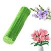 Vortexline 100/300 Count 12-Inch Chenille Stems, 65 Colors for Flower Crafts & DIY (Green-C, 100) view 1