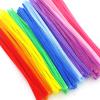 Vortexline 100/300 Count 12-Inch Chenille Stems, 65 Colors for Flower Crafts & DIY (Green-C, 100) view 3