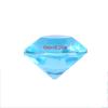 Clear Acrylic Decorative Beads, Sparkling Vase Filler for DIY Wedding Decor, 1000 Pieces/Bag (Blue) view 2