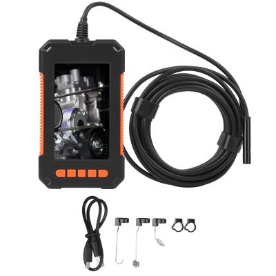 Haofy Portable 4.3-Inch Endoscope with 8 mm Camera, IP67 Waterproof, for Plumbers and Mechanics