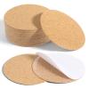 30 Pack Cork Coasters, Heat Resistant Self-Adhesive view 1