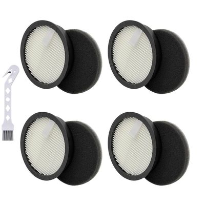 4 HEPA Filters and 4 Foam Pre-Filters for Laresar Elite 3 and HONITURE S13