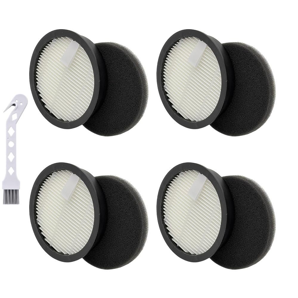 4 HEPA Filters and 4 Foam Pre-Filters for Laresar Elite 3 and HONITURE S13