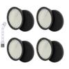 4 HEPA Filters and 4 Foam Pre-Filters for Laresar Elite 3 and HONITURE S13 view 1
