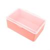 Small Parts Organizer for Pink Plastic Storage Box for Jewelry, Beads, and Craft Materials with Transparent Lid view 2