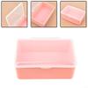 Small Parts Organizer for Pink Plastic Storage Box for Jewelry, Beads, and Craft Materials with Transparent Lid view 4