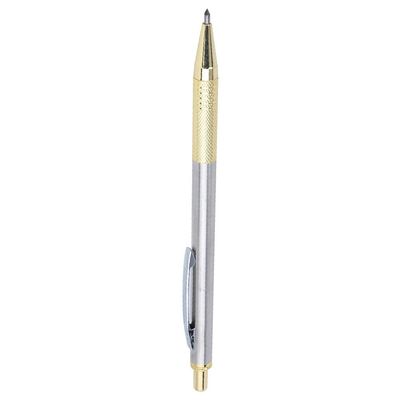 TOPINCN Scriber with High-Performance Tungsten Steel Tip for Metal and Glass, Gold