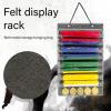 Vdaxvme Taekwondo Belt Display Case with Wall-Mounted Medal Holder, PVC, Holds 8 Belts view 2