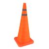 Akozon 70 cm Collapsible Traffic Cone with Reflective Collar view 1