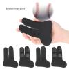 Zeiwohndc Baseball Finger Protector, Padded PU Batting Guard view 2