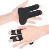 Zeiwohndc Baseball Finger Protector, Padded PU Batting Guard view 4