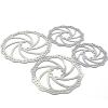 DGOINGPI Bicycle Drum Brake Disc Rotor, 140/160/180/203 mm, G3/HS1/RT56 MTB Rotor, 6-Bolt, 1 Piece (203 mm) view 4