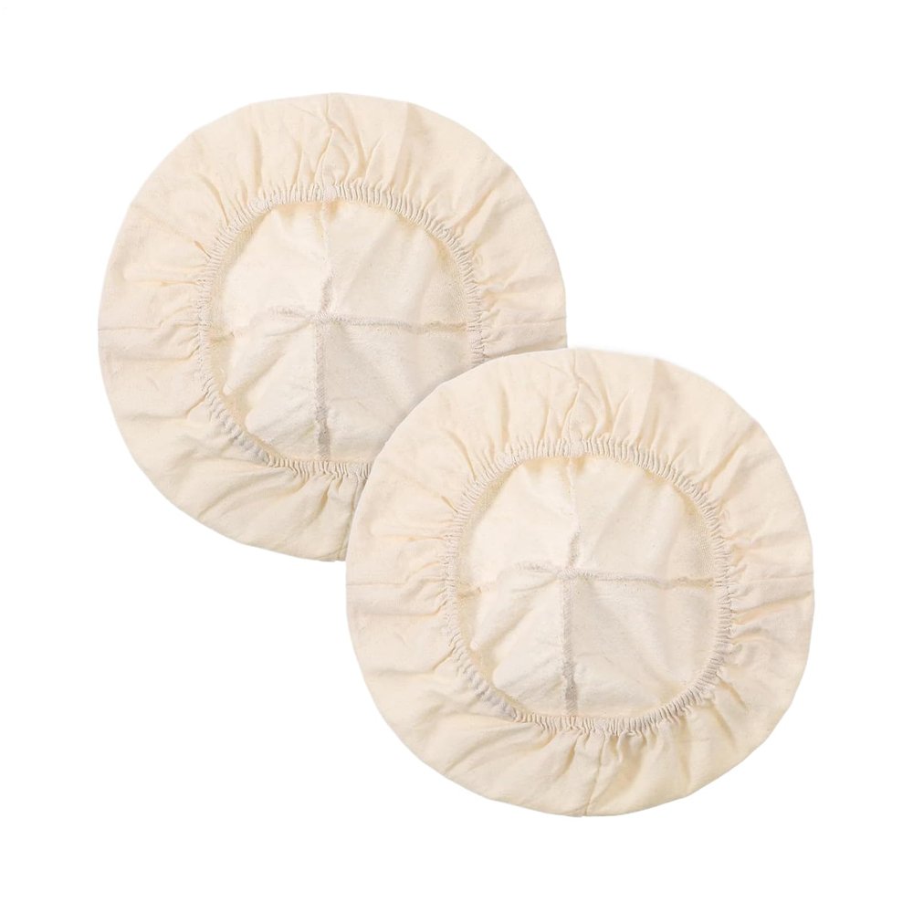 2-Piece Elastic Cotton Bread Cover