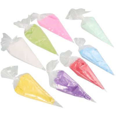 Faux Cream Glue, 8 Pieces, 100 g, for Crafts, Christmas & Events