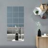 Solaughguy 16-Piece Acrylic Mirror Wall Stickers view 2