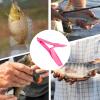 Portable Fish Gripper Fishing Pliers with Serrated Teeth view 4