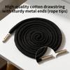 UZYXC Cord Set for Hoodie & Jogging Pants (4x1.3m in Black/Maroon/Light Gray/White) view 4