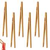 6-Piece Bamboo Grill Tongs view 1