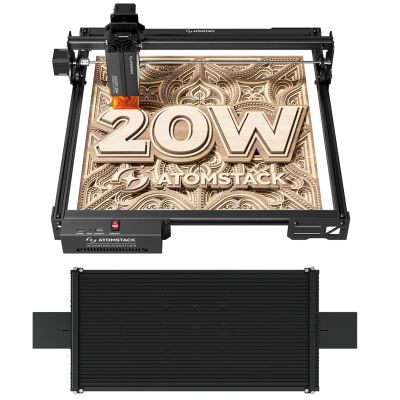 ATOMSTACK A20 PRO V2 20W Laser Engraver and Cutter with R5 Conveyor Belt