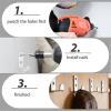 xinxinlovee Coat Hooks, 8-Pack Silver view 3