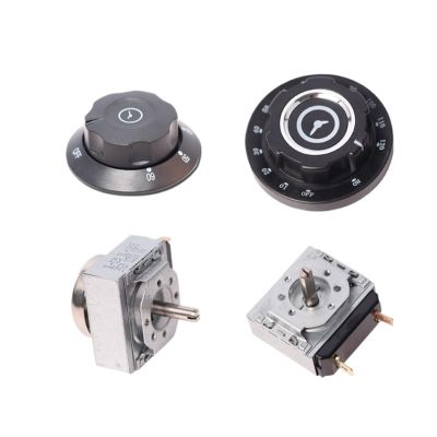 1-Piece Ivory Timer Switch for Disinfection Cabinets and Rice Steam Carts