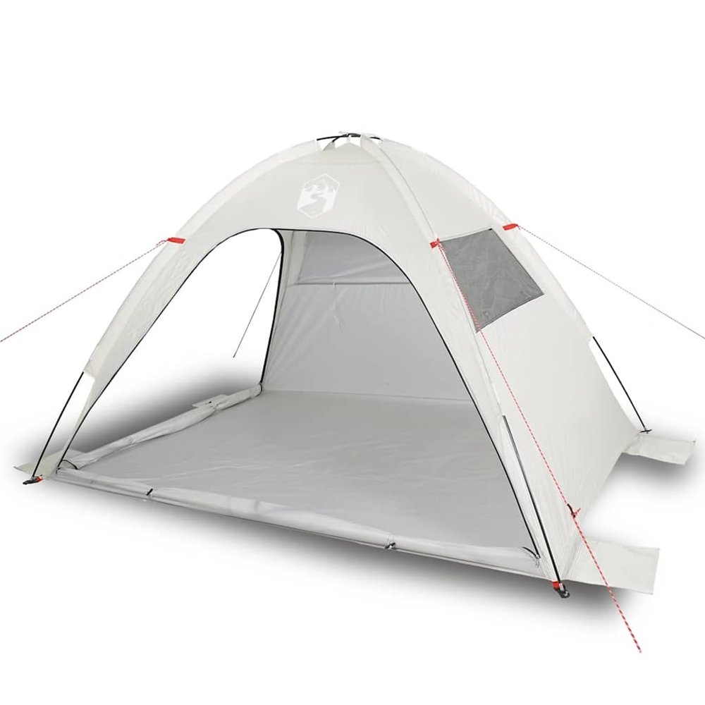 HOMELEN Gray Waterproof Beach Tent with Sand Bags, 210 x 150 x 130 cm
