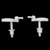 Toilet Seat Hinge Repair Kit, 2 Pieces view 2