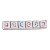 6-Piece Cartoon Journaling Stamp Set view 1