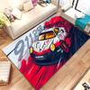 PEIHUODAN Gaming Rug for Boys’ Rooms, 3D Car Racing Design, Soft Non-Slip Flannel, 55.1 x 78.7 in, Color 6 view 1