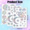 DOPENSPI 45-Piece Prisma Window Stickers view 2