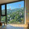 DOPENSPI 45-Piece Prisma Window Stickers view 3