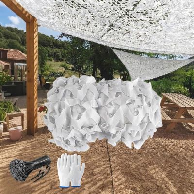 Camouflage Net, 4x6m–12x10m, Sunshade, Hunting, Camping, Privacy Screen, Garden (W4xH19m)