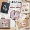 200 Romantic Book Stickers - Aesthetic Vinyl Sticker Set view 3