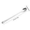 Dessert Spoon, Latte Spoon, Stainless Steel, Dishwasher Safe, Long Handle for Ice Cream, 7.95 Inches view 2