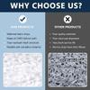 Military Camouflage Sunshade Net, Oxford Fabric, White, W1 × H7 m view 4