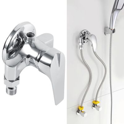 Taidda Shower Mixer Valve, Durable Hot/Cold Water Control, G1/2 Male Thread