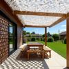 Camouflage Net, 4x6m, 5x6m, 5.5x8m, 6x8m, 8x10m, 8.5x10m, 9x10m, 10x10m, 12x10m, Sunshade, Hunting Camo Net, Army Camouflage Net, Camping Privacy Screen, Garden Decoration (W9.5xH17m) view 2