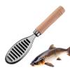 Fish Scaler with Wooden Handle view 1