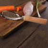 Fish Scaler with Wooden Handle view 2