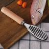 Fish Scaler with Wooden Handle view 3