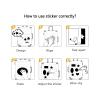 100 Retro Cafe Stickers view 3