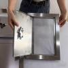 HJLKDYM Stainless Steel Access Panel for Service Installations, 45 x 45 cm, Silver-B view 2